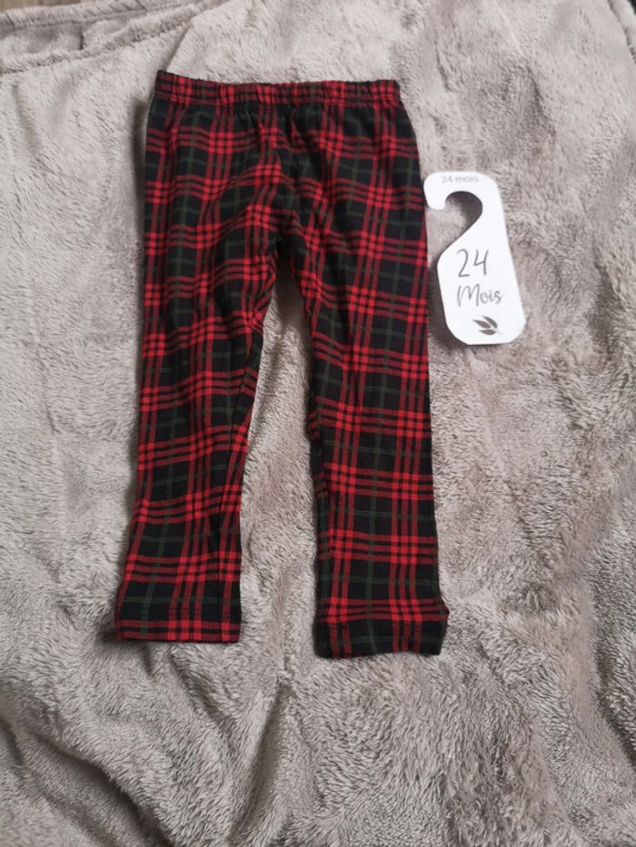 Legging à carreau