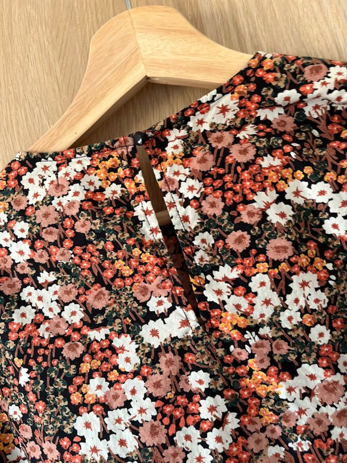 Robe fleurs automnale - photo numéro 3
