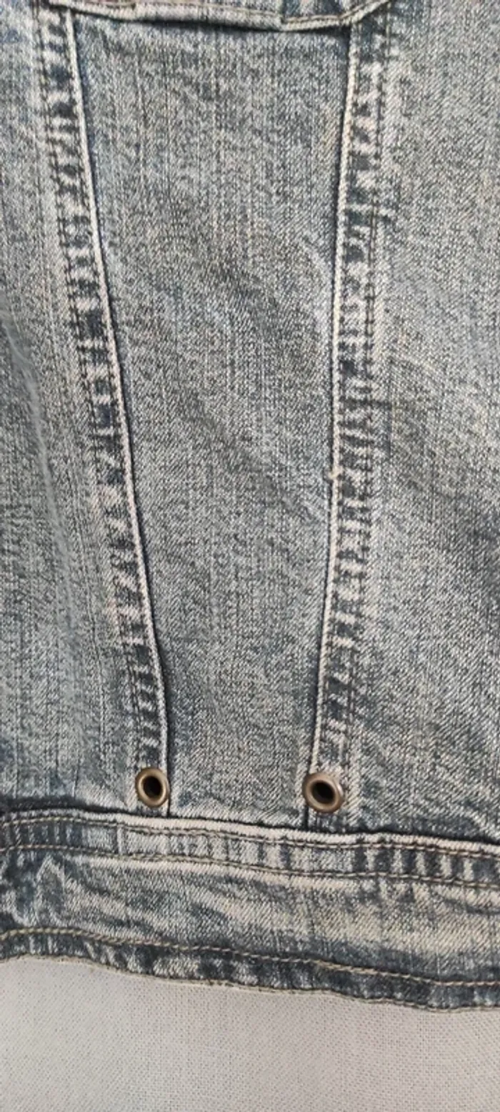 Superbe veste en jean Naf Naf - photo numéro 8