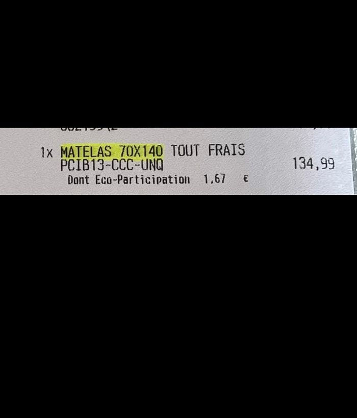 Matelas bultex 70/140 - photo numéro 6