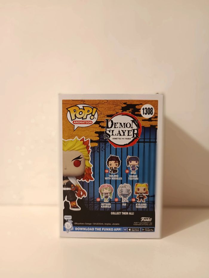 Funko pop : Demon Slayer 1308 - Kyojuro Rengoku - photo numéro 3
