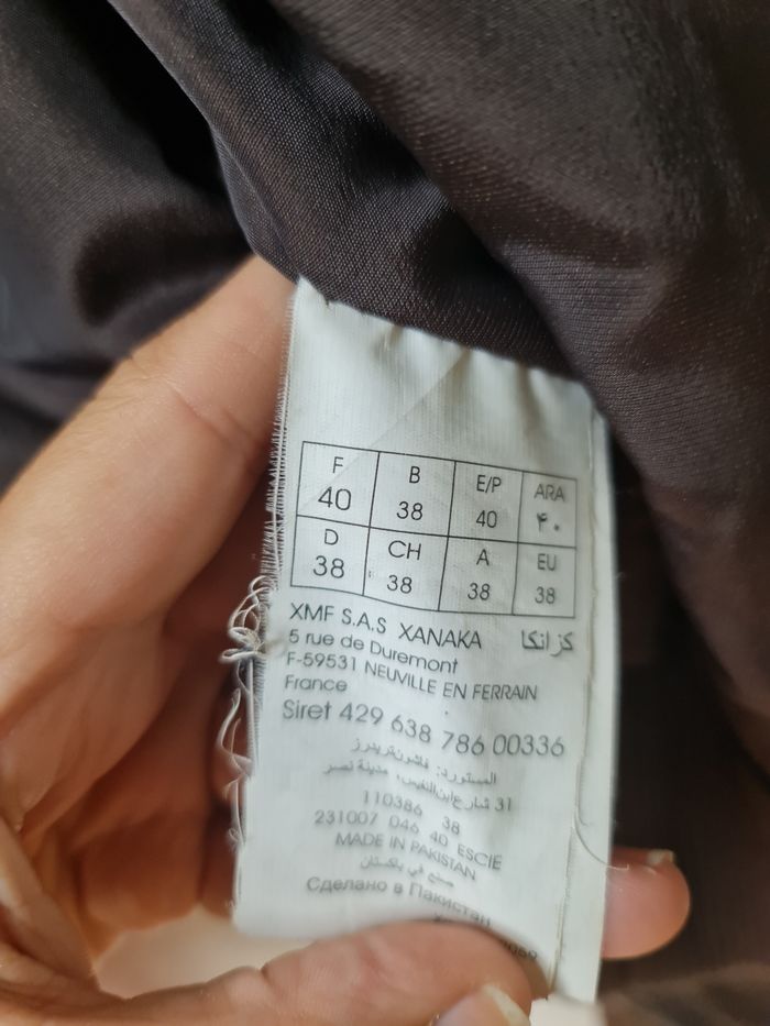 Caban long taille 40 L - photo numéro 4