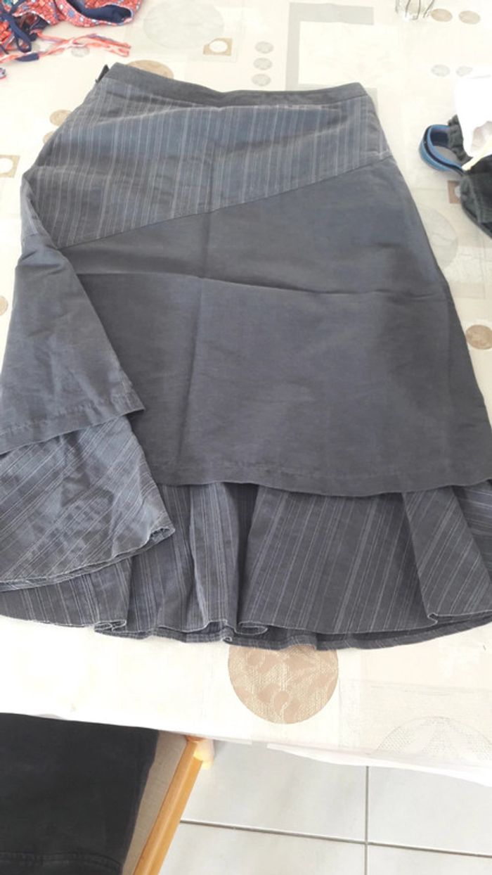 Jupe grise