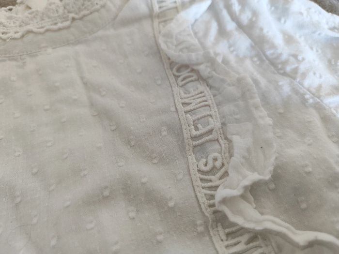 Haut à manches longues blanc 3 ans IKKS - photo numéro 2