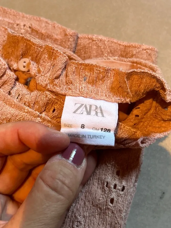 Blouse manches courtes, 8 ans, Zara - photo numéro 4