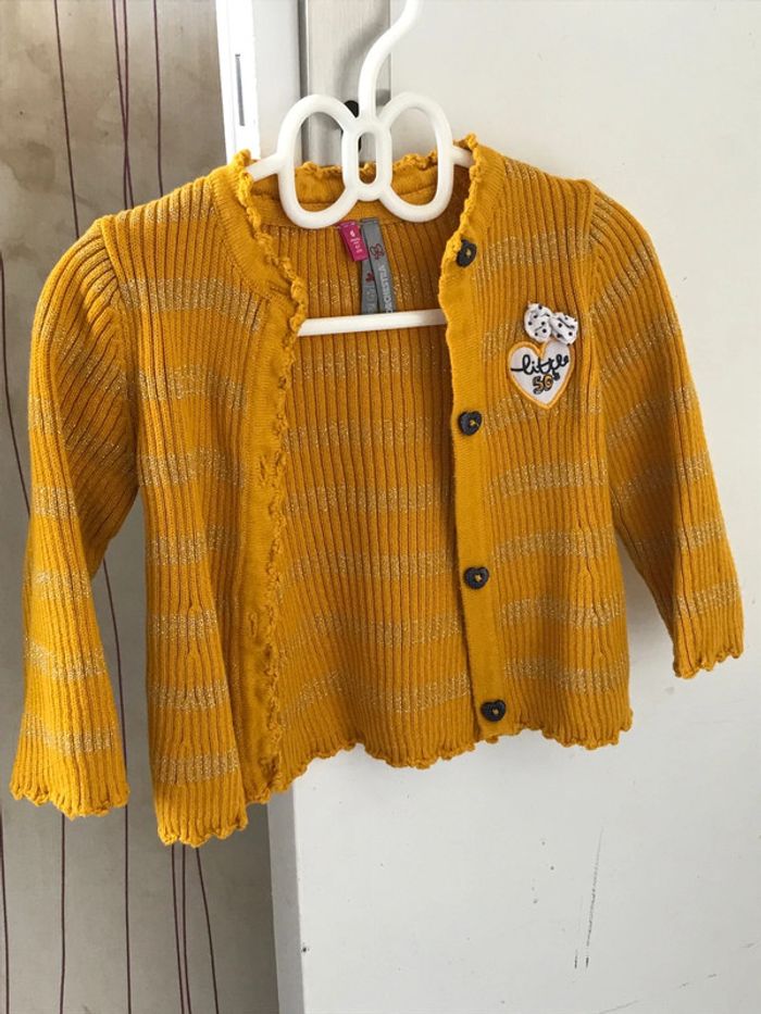 Gilet orchestra bébé fille