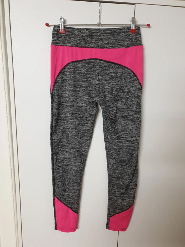 Legging gris chine/ rose S/M - photo numéro 6