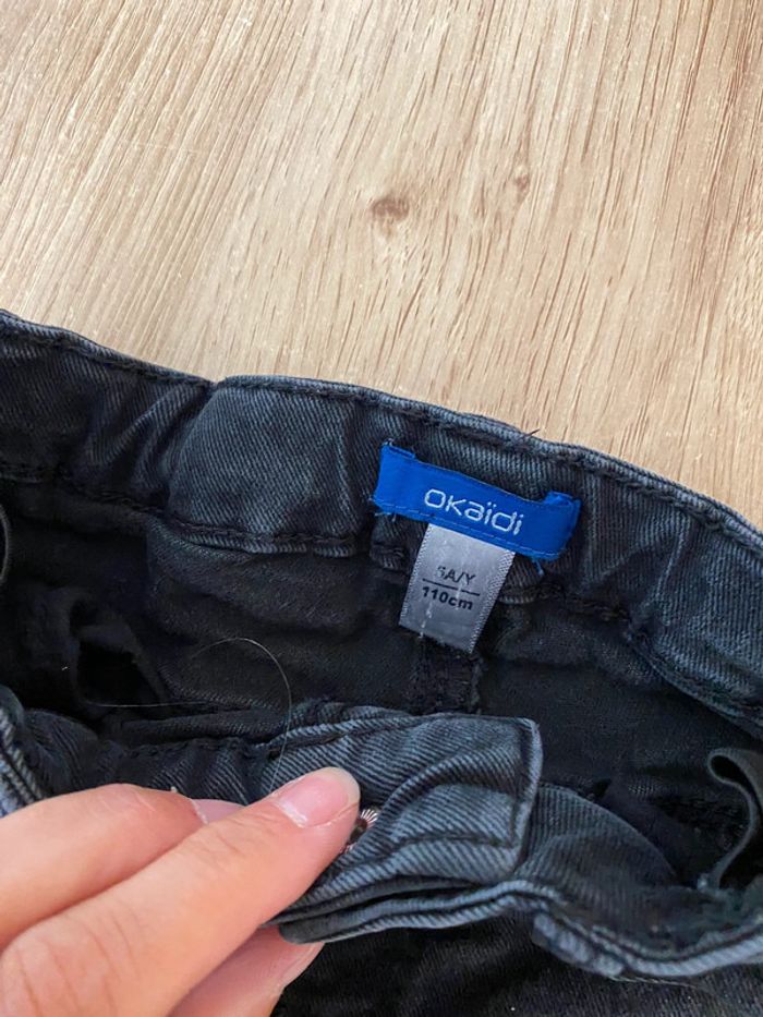 Jeans bas évasé okaidi 5 ans - photo numéro 2