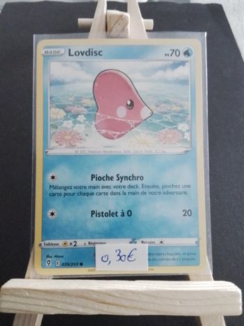 Carte Pokémon Lovdisc 39/203