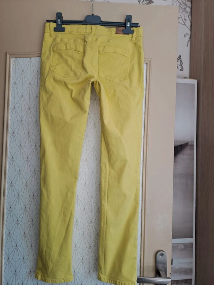 Lot de 2 pantalons fille la redoute 14 ans légers fonds de tâches à peine visible - photo numéro 8