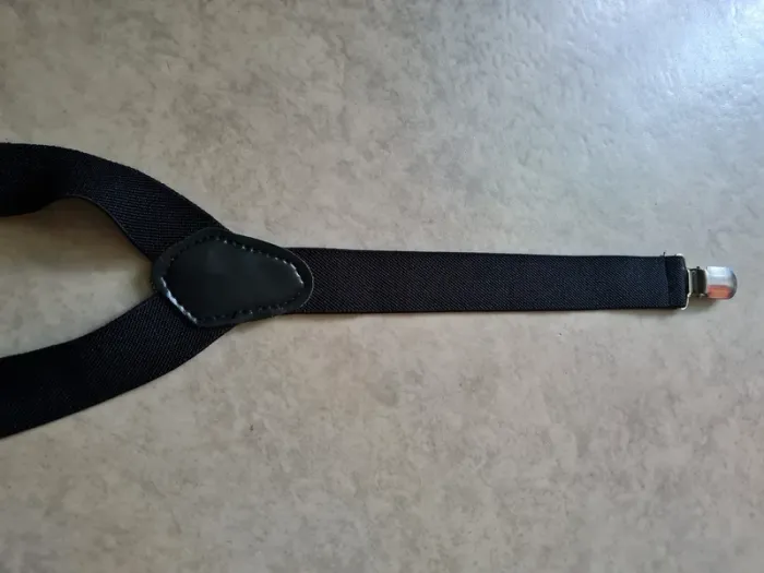 bretelles noires élastique taille unique - photo numéro 6