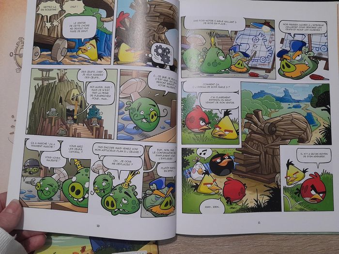 lot 2 bd Angry Birds tomes 2 et 5 - photo numéro 4