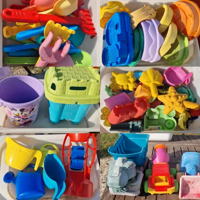Très gros lot jouets de sable