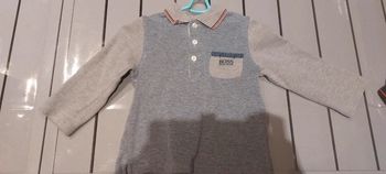 Polo manches longues 3 ans Hugo boss