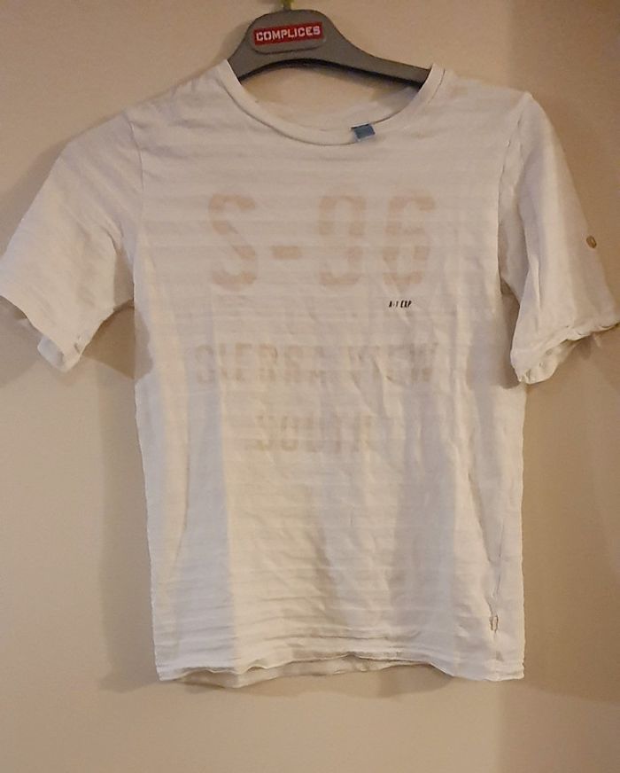 Tee-shirt blanc Okaidi 10 ans