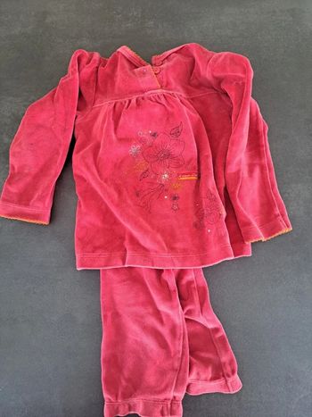 pyjama sergent major 3 A fushia
