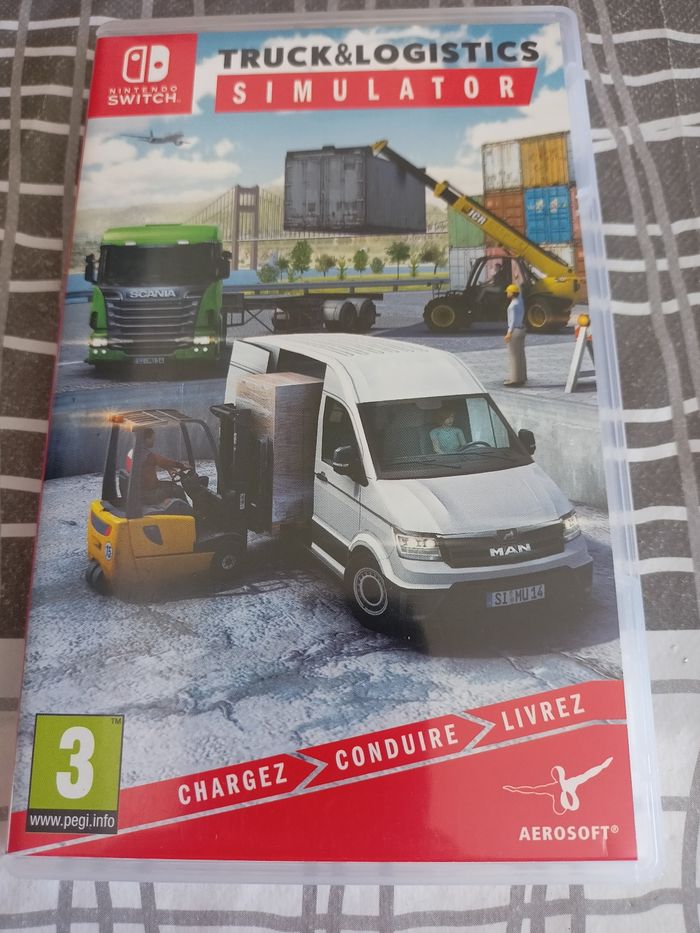 Nintendo Switch truck logistics simulator