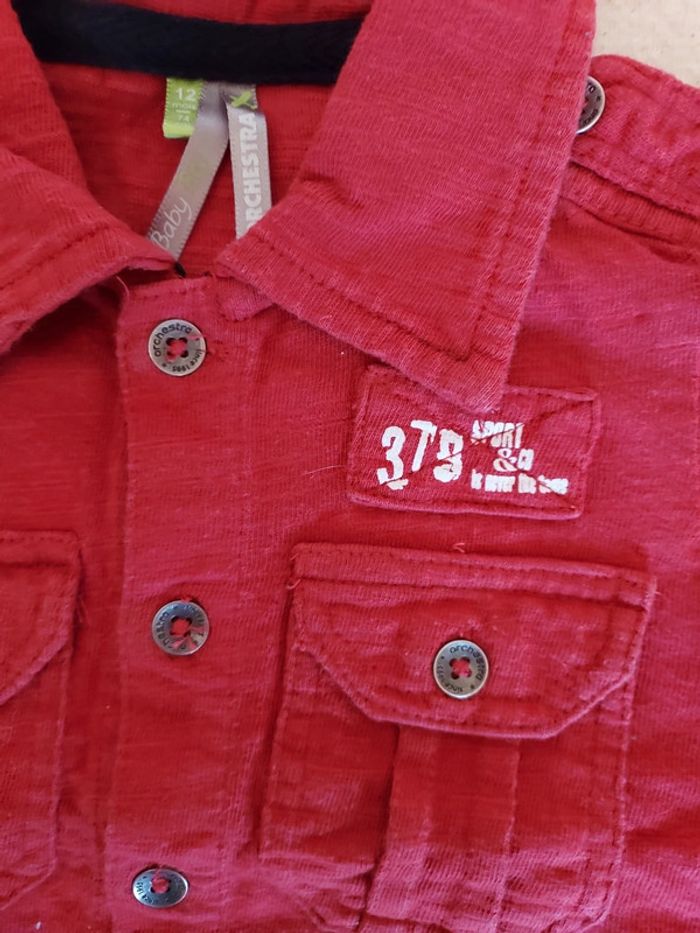 Chemise rouge - photo numéro 2