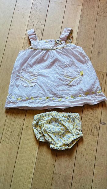 Robe et bloomer 3 mois Sergent Major