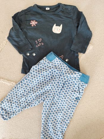 Ensemble taille 6 mois