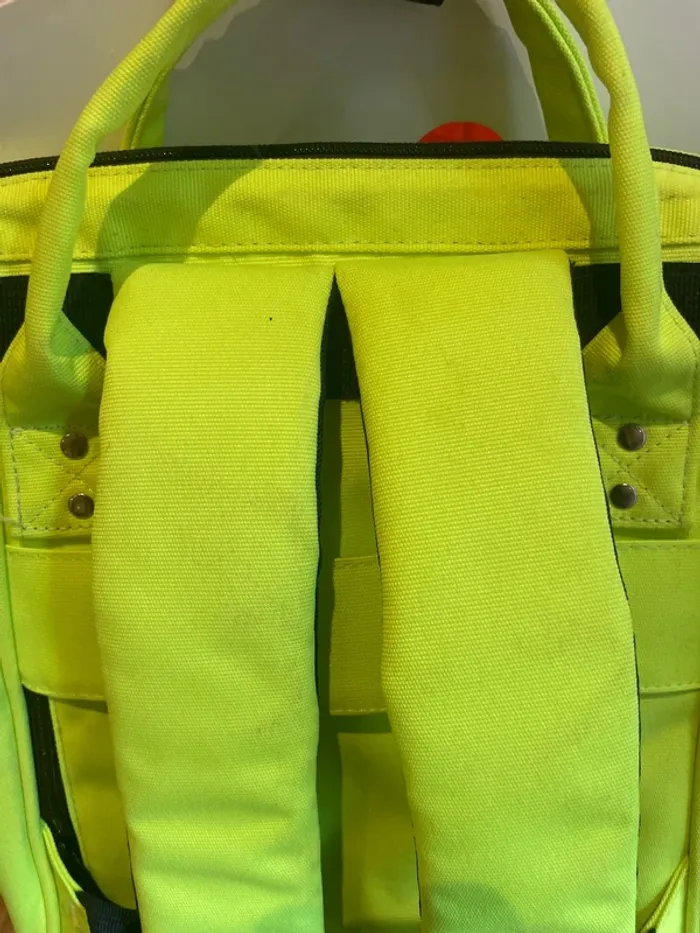 Sac cabaïa jaune et bleu - photo numéro 5