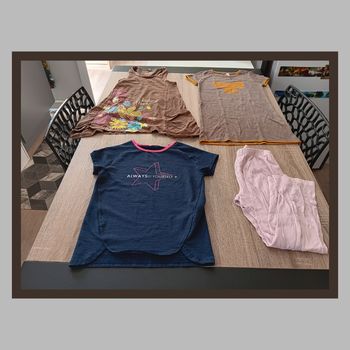 Lot de 10 vêtements filles 10 ans
