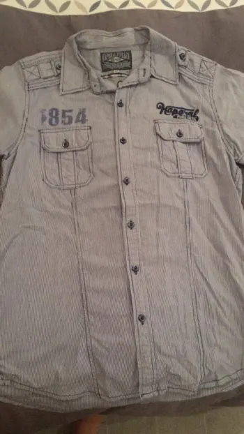 Chemise kaporal manches courtes