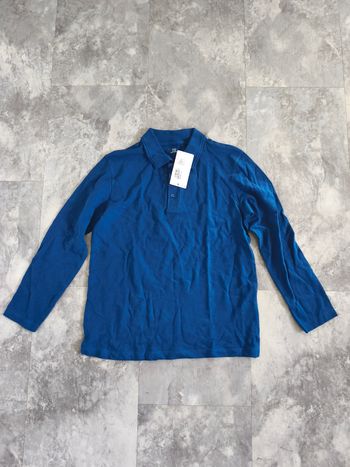 Polo bleu roi M&S taille 12/13 ans