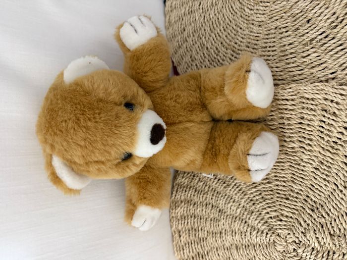 peluche ours marron vintage ajena - photo numéro 6