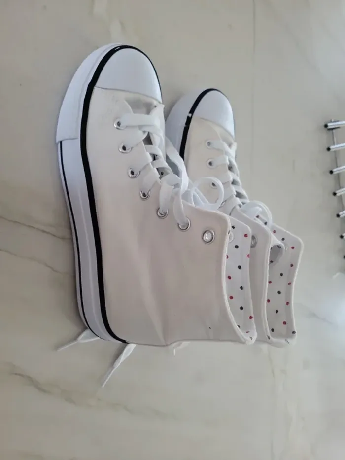 Basket fille style converse - photo numéro 6