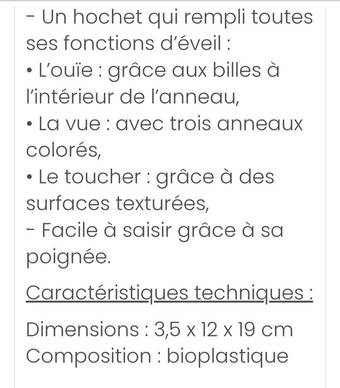 Hochet Sophie la Girafe👼 - photo numéro 3