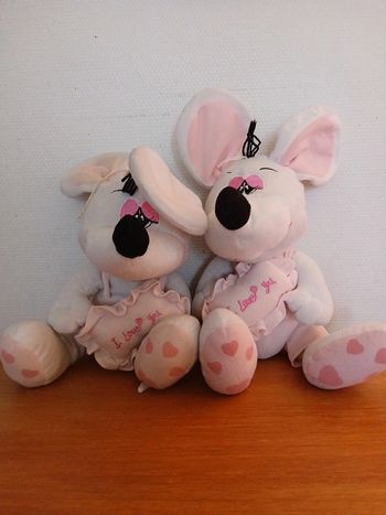 Lot peluches diddl i love you