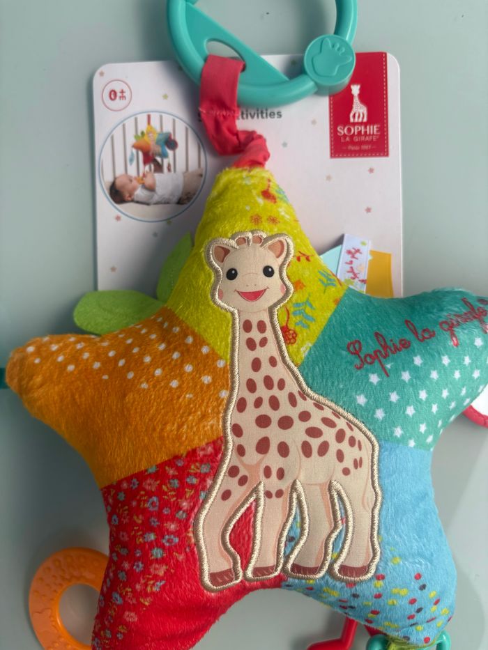 Hochet d éveil Sophie La girafe - photo numéro 3