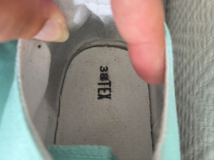 Baskets basses bleues TEX - Pointure 38 - photo numéro 5