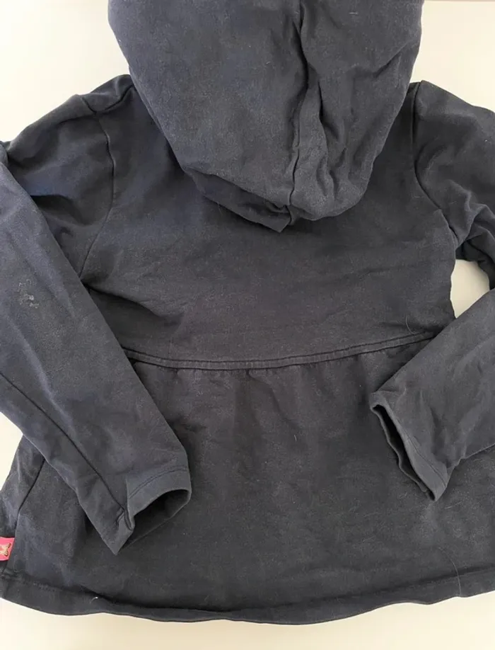 Gilet billieblush bleu marine 5 ans - photo numéro 2