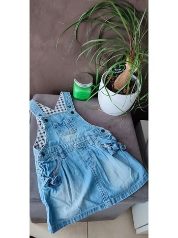 Robe salopette Grain de blé 18 mois