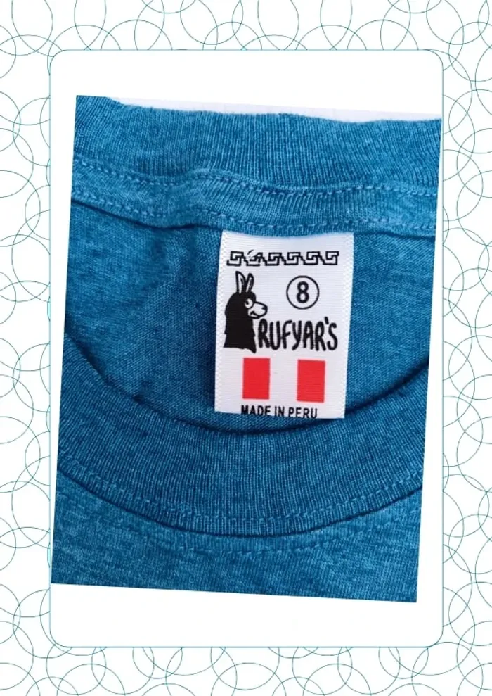 Tee shirt manches courtes 8 ans Rufyar's - photo numéro 3
