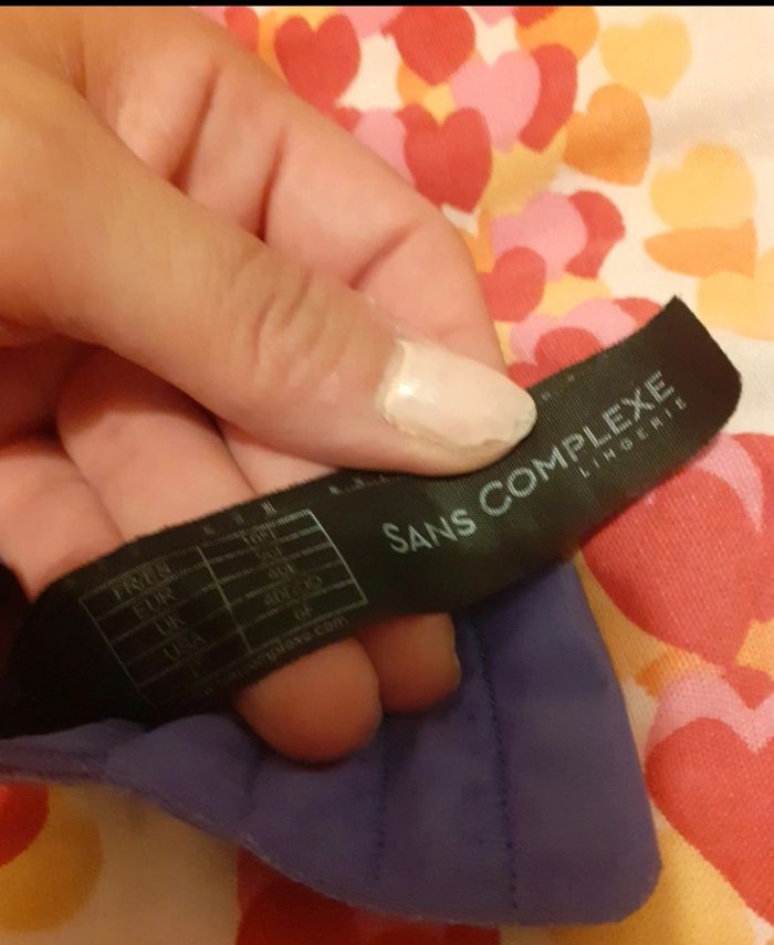 Soutien Gorge Violet Sans Complexe - photo numéro 5