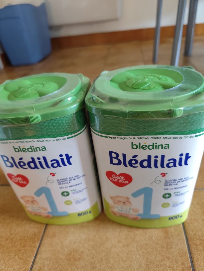 2 boites de lait blédilat - photo numéro 3