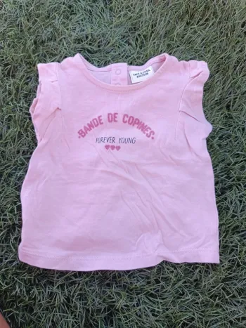 tee-shirts manches courtes 3 mois