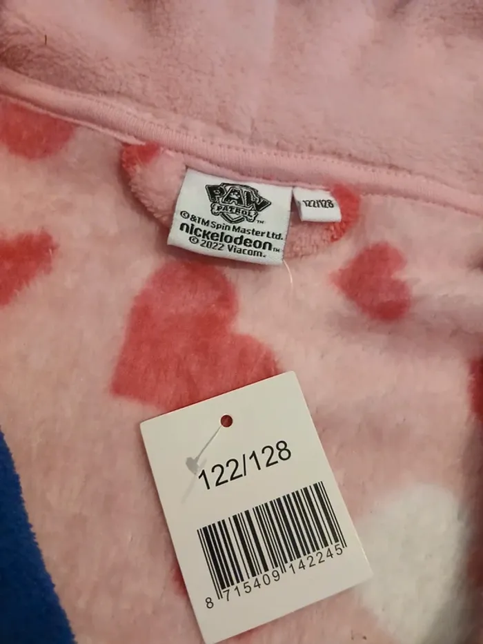 Robe de chambre pat patrouille T 7/8ans - photo numéro 3