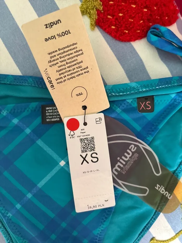Culotte, maillot de bain, Undiz neuve XS - photo numéro 5
