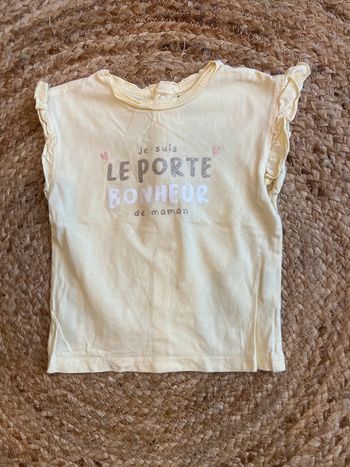 Tee-shirts fille 12 mois Kiabi