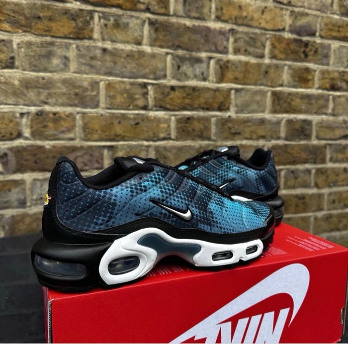 Nike tn enfant bleu noir 35 - photo numéro 3