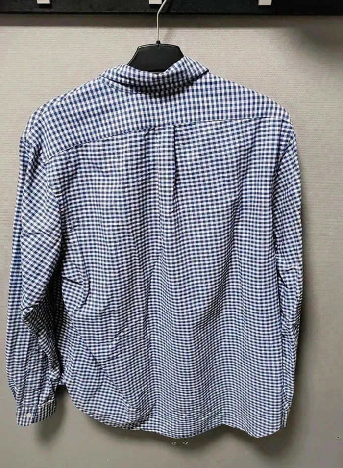 Chemise Ralph Lauren à carreaux bleus et blancs – Taille XL (convient aux gabarits larges) - photo numéro 6