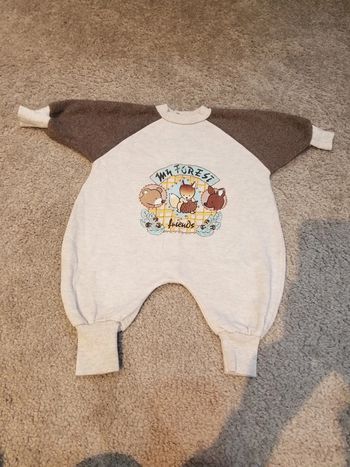 Combinaison chauve-souris garçon 6 mois