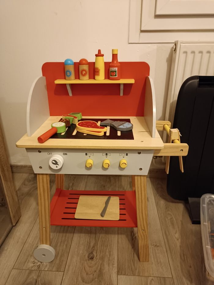 Jeu Barbecue en bois