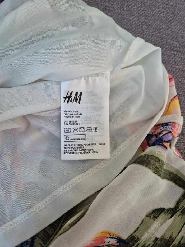 Robe h&m longue fleurie - photo numéro 4