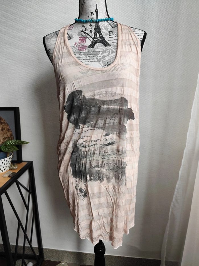 Robe mi longue Lauren vidal taille S - photo numéro 2