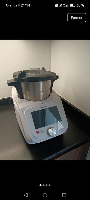 Robot connecté Monsieur Cuisine 